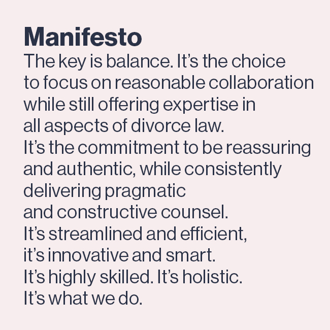 Manifesto written for Mason Law & Mediation